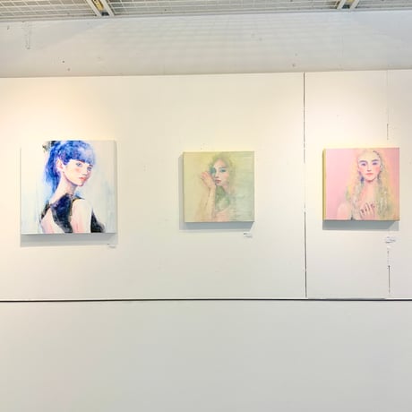 吉村奈穂子「Blue」（原画）