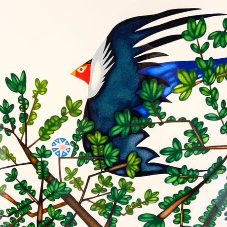 木村晴美「空と風と嬉しく思う」原画
