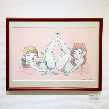 須川まきこ「肌蜜」原画 sugawa makiko