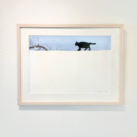 南伸坊「うめ」版画