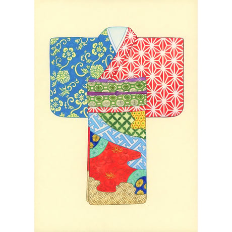 藤本巧「着物」fujimoto takumi 原画