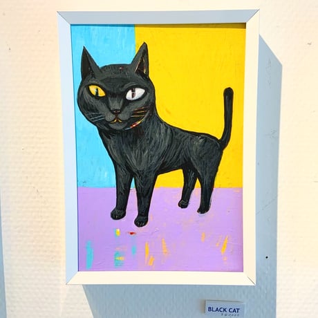 シーノ・タカヒデ「BLACK CAT」原画