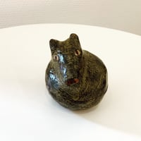 堂前守人「20-　動物蓋物(大) 」