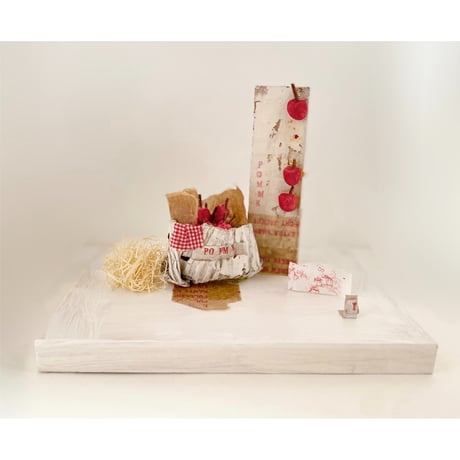 yoshiko abe「pomme」立体作品