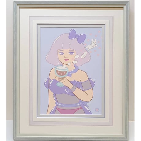 竹井千佳「そよ風」/ 原画　chika takei