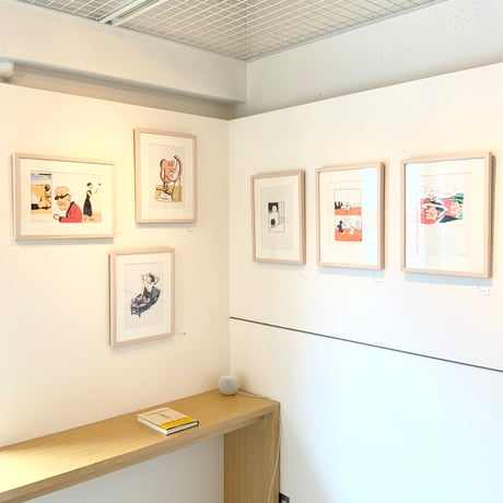 南伸坊「リキテンスタイン・水木しげる」原画