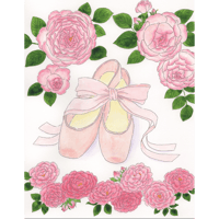 吉田春香「初めてのトゥシューズ」haruka yoshida