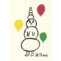 山田博之「ダンスフロアまで5分」原画 hiroyuki yamada