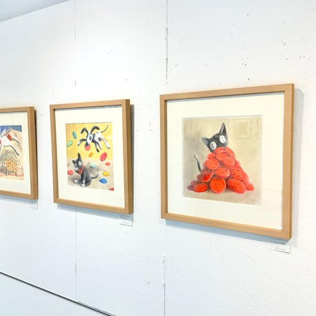 松本圭以子「ここにいるよ」原画作品