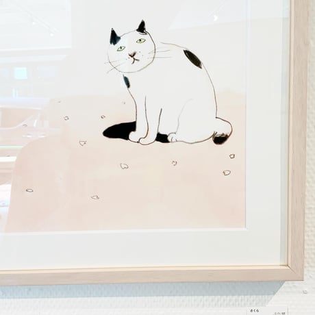 南伸坊「さくら」版画
