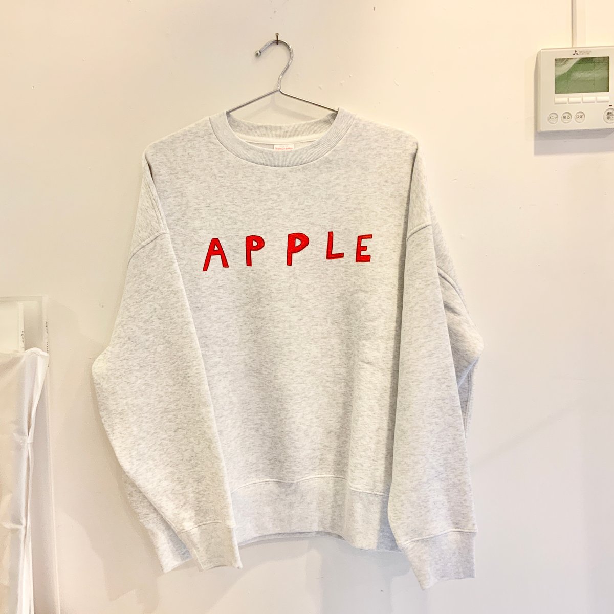 Apple トレーナー XXL. 安西水丸「APPLE」トレーナー | SPACE YUI online shop