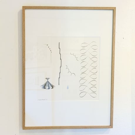 河井いづみ「意識のリボン」  izumi kawai  原画