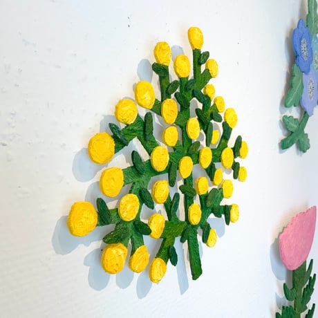 そで山かほ子 「flower（黄）」