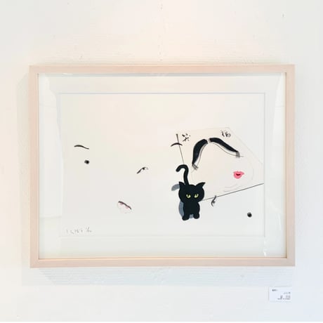 南伸坊「福笑い」版画