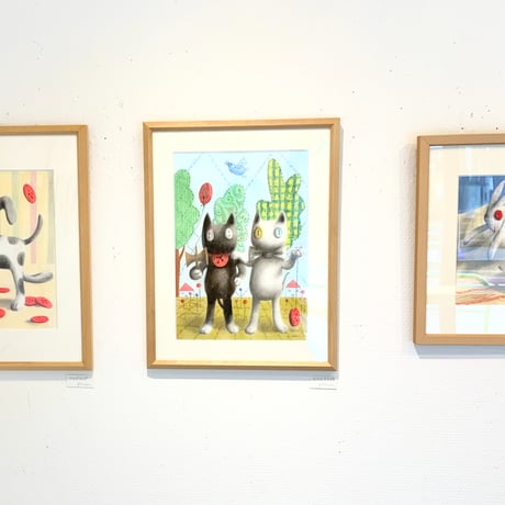 松本圭以子「ドキドキする日」原画作品