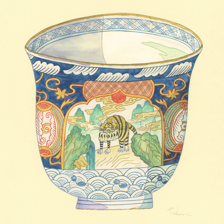藤本巧「虎のいる谷」fujimoto takumi 原画