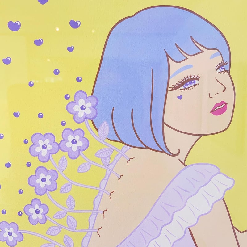 竹井千佳「満開」/ 原画 chika takei | SPACE YUI online shop