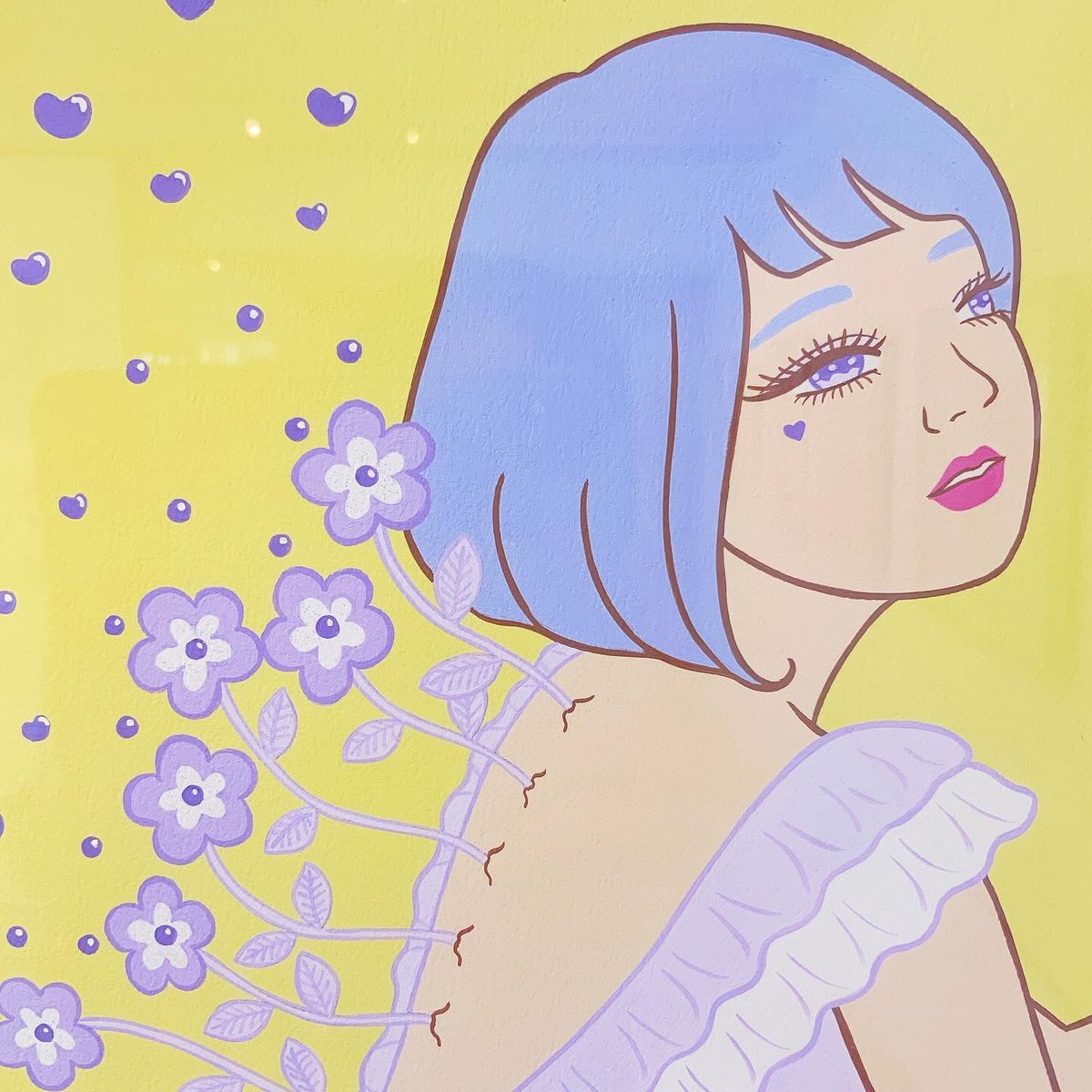 竹井千佳「満開」/ 原画 chika takei | SPACE YUI online shop