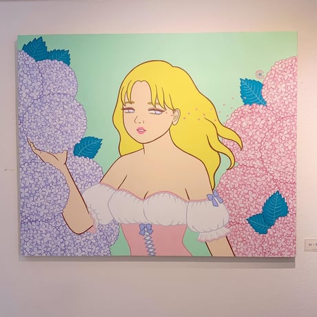 竹井千佳「移り気」/ 原画　chika takei