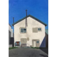 民野宏之 「白い家」原画