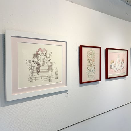 須川まきこ「肌蜜」原画 sugawa makiko