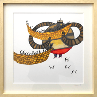 荻原美里「pure and cold earth / 冷々たる大地」原画 ogihara mi 荻原美里「pure and cold earth / 冷々たる大地」原画 ogihara mi