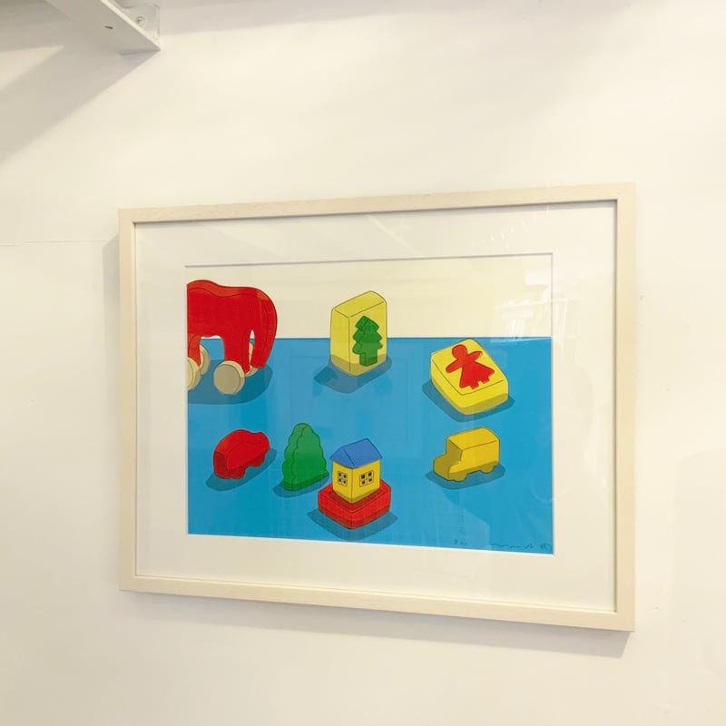 安西水丸 版画作品 65868-45-