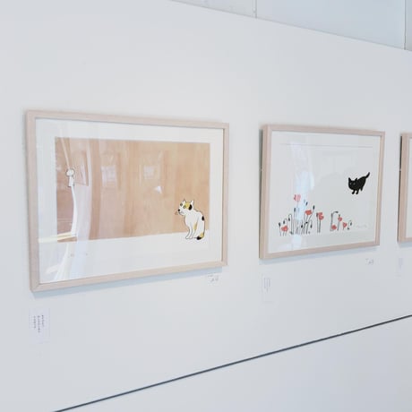 南伸坊「てるてる坊主」版画