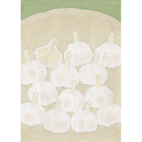 川上和生「大蒜」原画作品