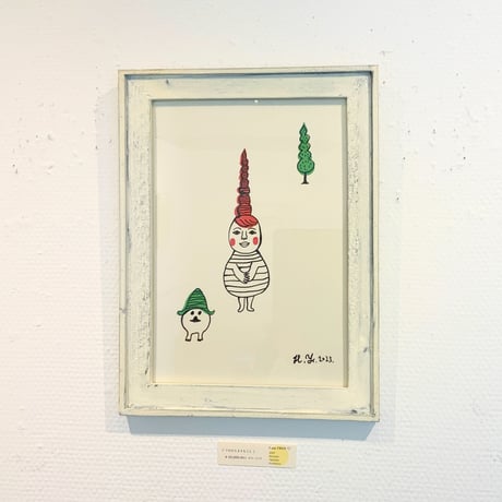 山田博之「てのひらよりもこし」原画 hiroyuki yamada