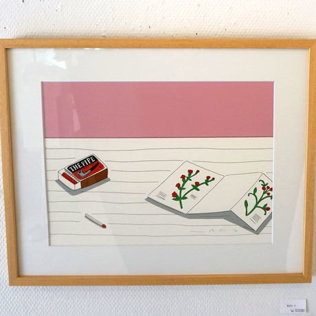 安西水丸「花のカード」