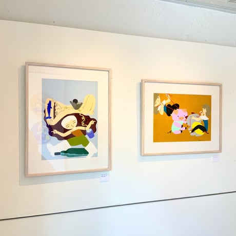 丸山一葉「魅惑の装置」原画作品