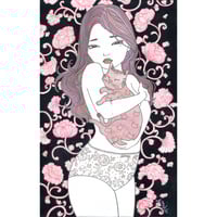 竹井千佳「Thank you (purple)」/ 原画 chika takei | SPAC