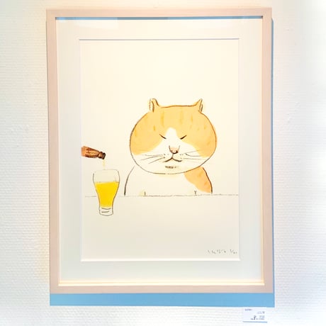 南伸坊「わがはい」版画