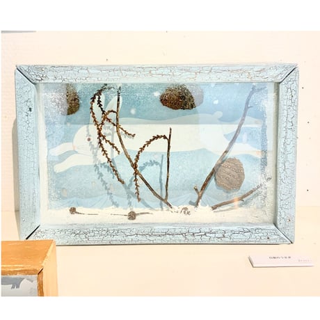川上和生「白銀のうさぎ」原画作品
