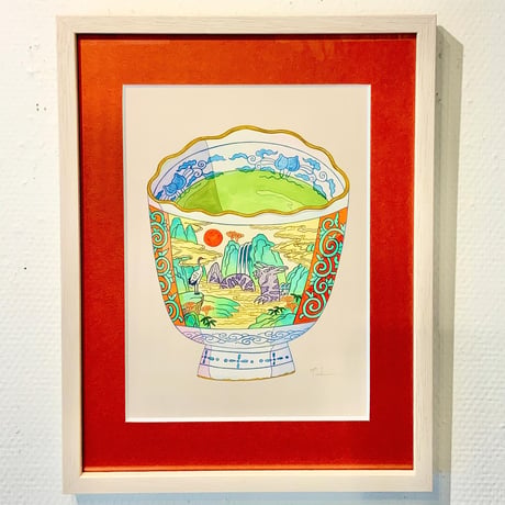 藤本巧「吉兆」fujimoto takumi 原画