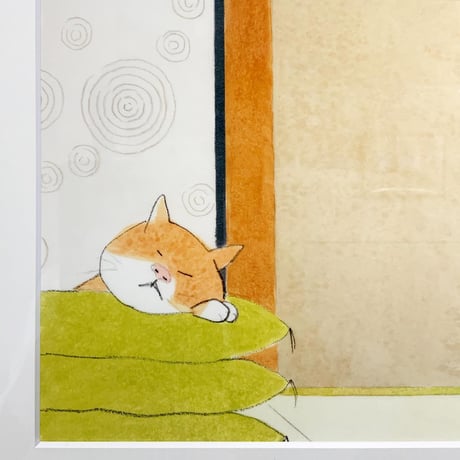 南伸坊「はねつき」版画