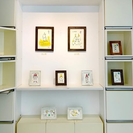 山田博之「マーチンをはく」原画 hiroyuki yamada