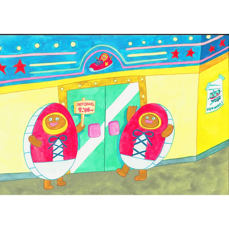 藤本巧「スニーカーブラザーズ」原画
