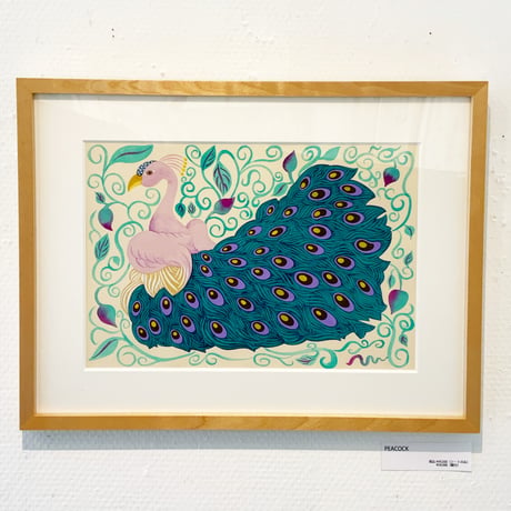 水沢そら「peacock」sora mizusawa 原画