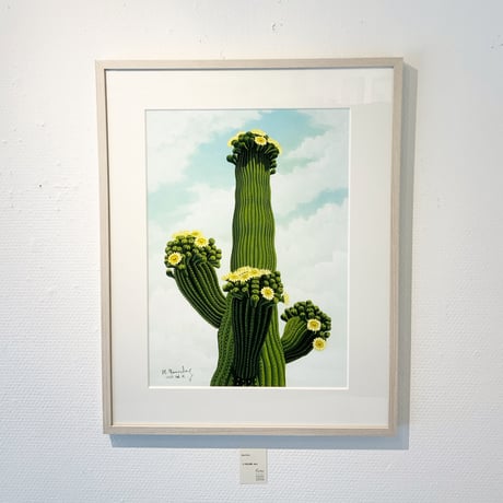 山田博之「私は半分」原画