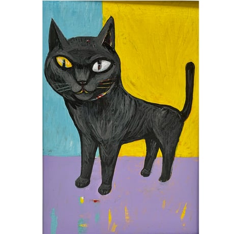 シーノ・タカヒデ「BLACK CAT」原画