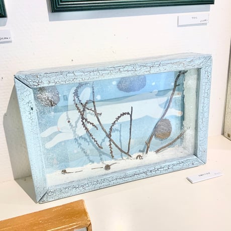 川上和生「白銀のうさぎ」原画作品