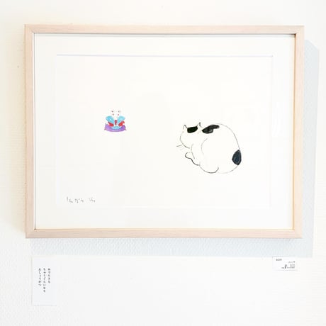 南伸坊「お正月」版画