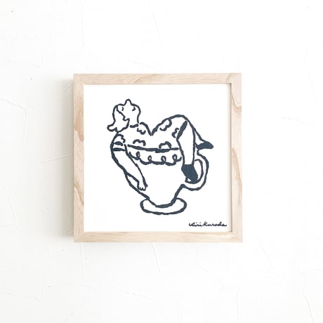黒田愛里「TEA TIME」原画作品