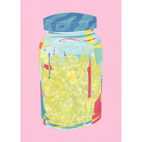 藤本巧「ペンギンパスタ」原画