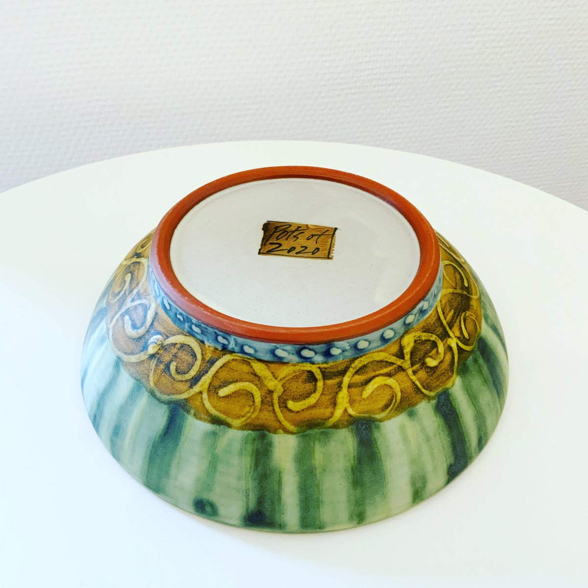 堂前守人「15- 掻き落とし平鉢 」 | SPACE YUI online shop