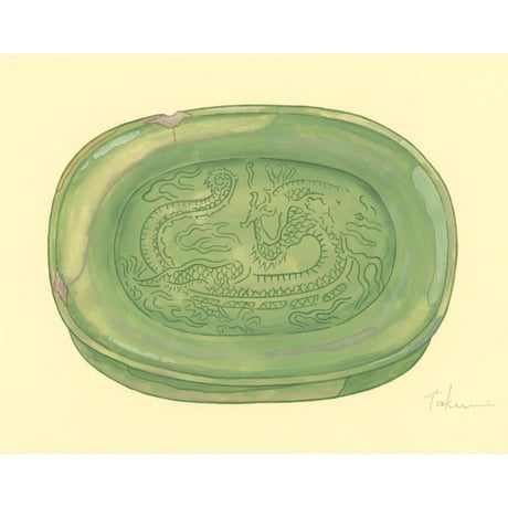 藤本巧「珉平焼」fujimoto takumi 原画