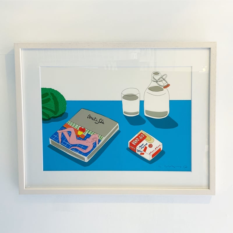 安西水丸「レストランの読書 改訂版」mizumaru anzai | SPACE YUI on