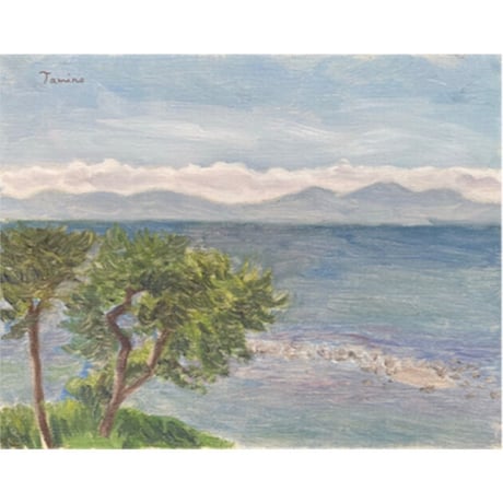 民野宏之 「アルトリ岬にて」原画